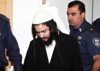 Симха Барац в зале суда